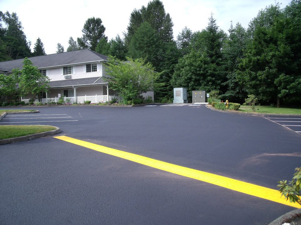 Smooth asphalt finish